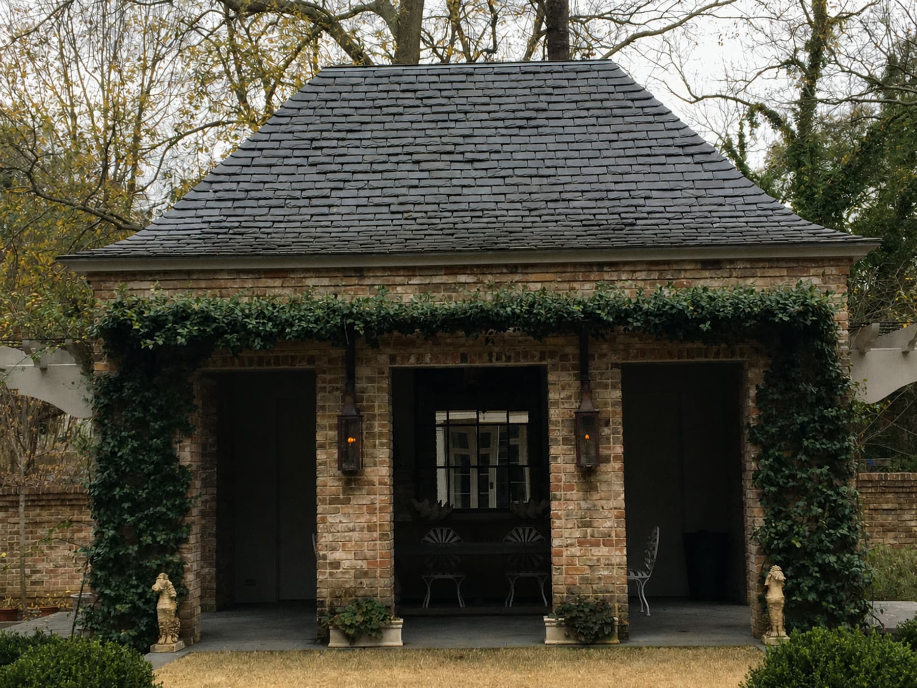 Garden House - Slate Roofing by Palmetto State Roofing