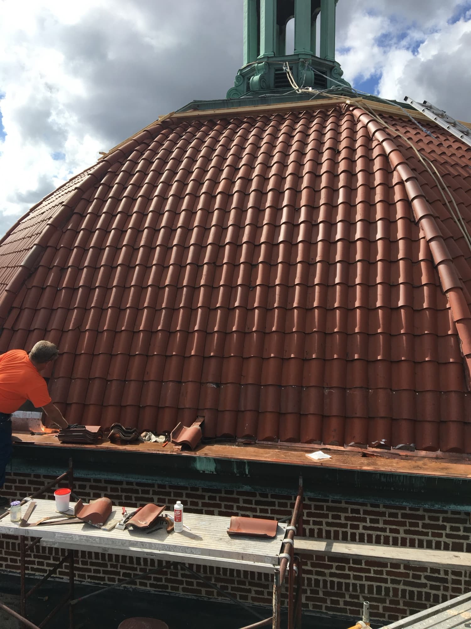 Central United Methodist - Tile Roofing by Palmetto State Roofing